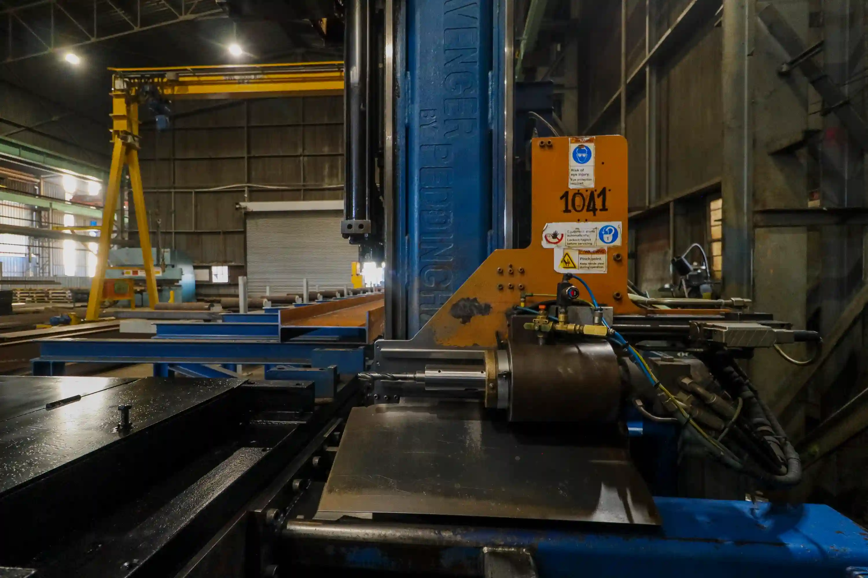 Structa 24 Beam drilling
